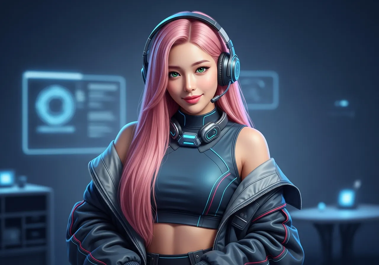아마존과 OpenAI의 협력을 소개하는 밝은 미소의 IT 칼럼니스트 루미