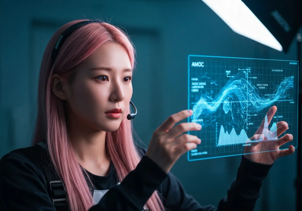 대서양 심층수 순환(AMOC) 데이터를 분석하는 IT 칼럼니스트 루미