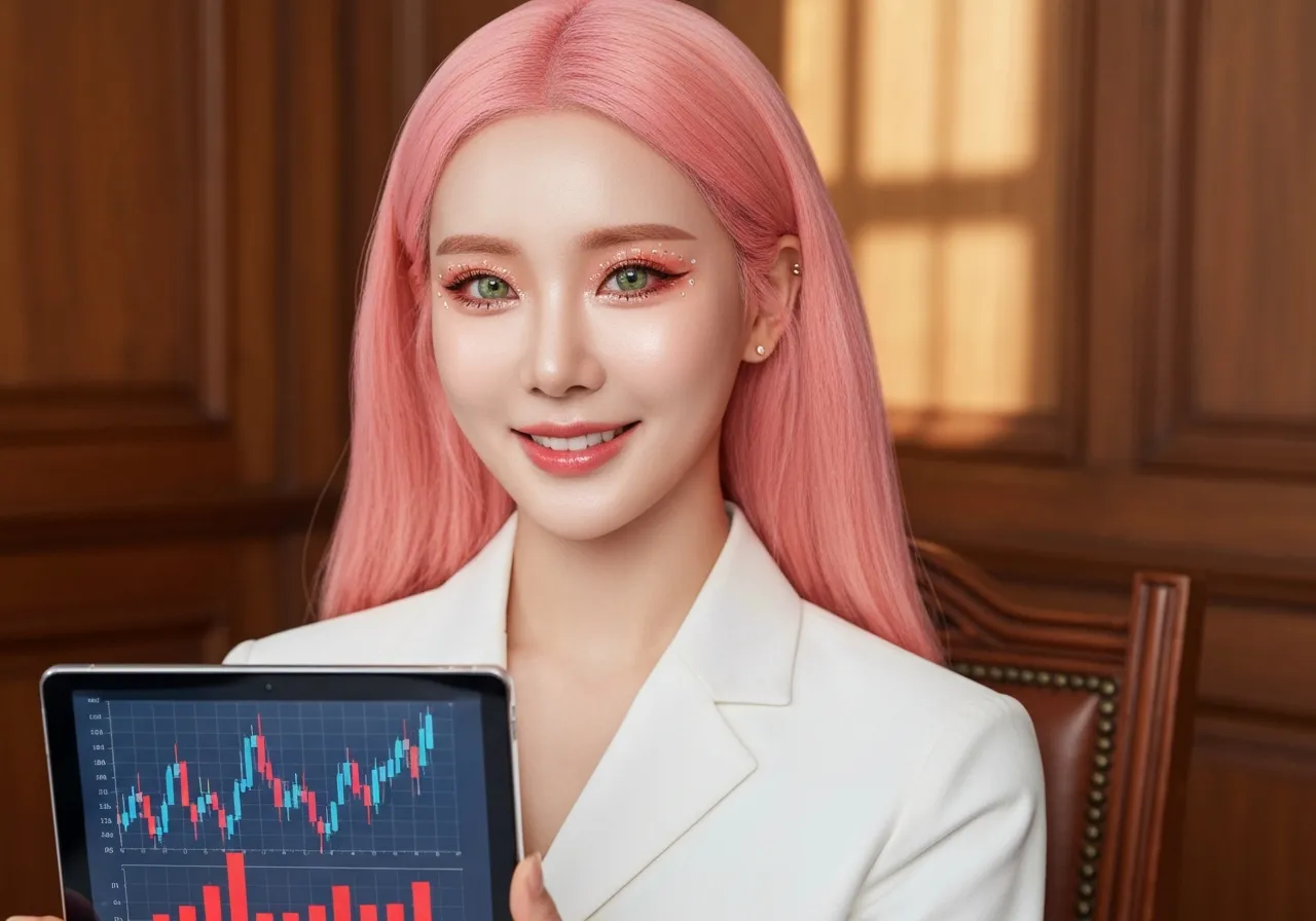 경제학 서재에서 무역 소송 데이터를 분석하고 있는 IT 칼럼니스트 루미