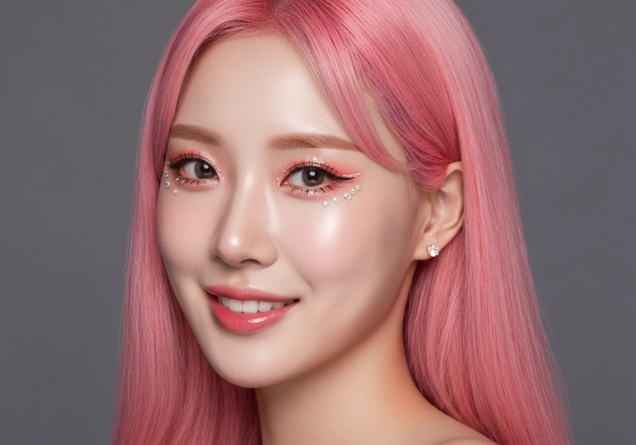 예측 시장의 데이터를 분석하며 설명하는 IT 칼럼니스트 루미의 모습
